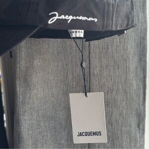 Jacquemus Black Logo Cap